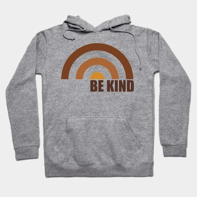 Be Kind Rainbow 2 Hoodie by centeringmychi